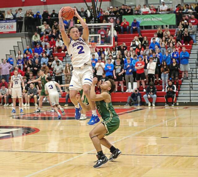 Rodney Gallagher, Keondre DeShields come alive to push Laurel Highlands past Belle Vernon in OT