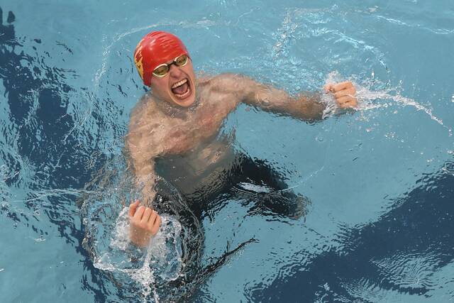 6 records fall on 1st day of WPIAL swimming championships