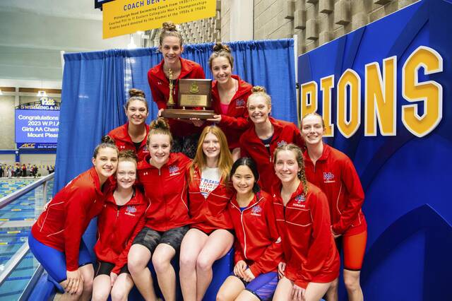 Mt. Pleasant girls repeat as WPIAL Class 2A swimming champions