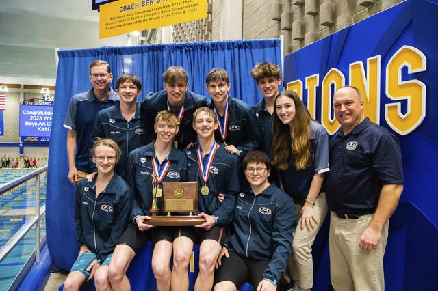 Kiski Area boys rally, win team title at WPIAL Class 2A swimming championships