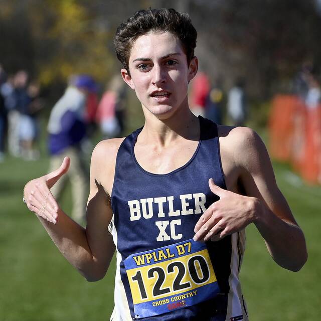 Butler’s Drew Griffith leads 2023 PTFCA all-state honors as indoor track athlete of the year