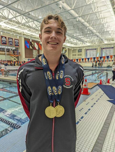 Southmoreland’s Henry Miller rocks PIAA competition with pair of gold-medal swims