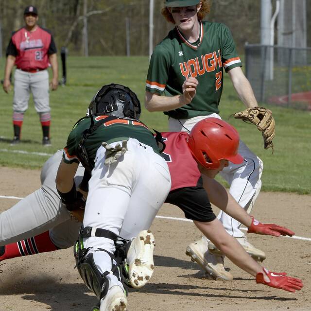 With new head coach, veteran roster, Yough baseball hitting on all cylinders