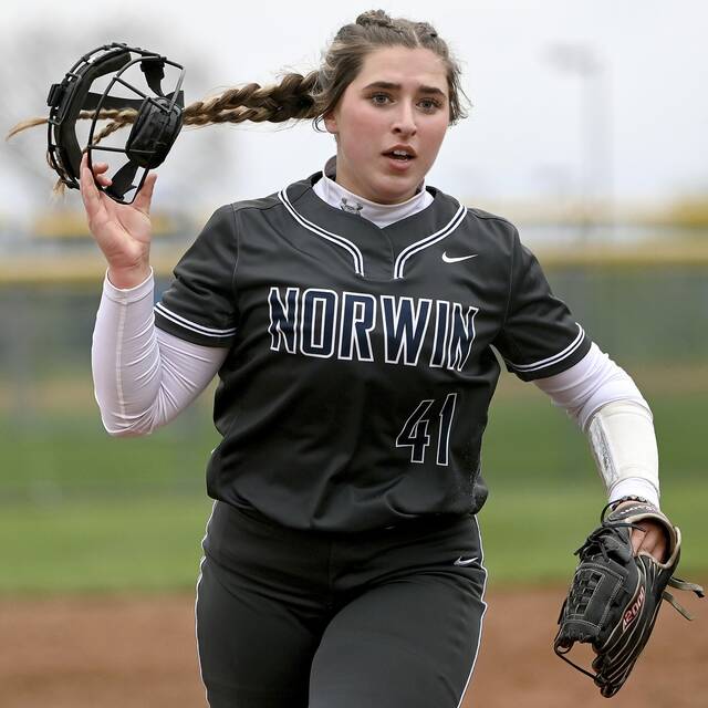 Senior pitcher comes full circle, leads Norwin into 6A contention