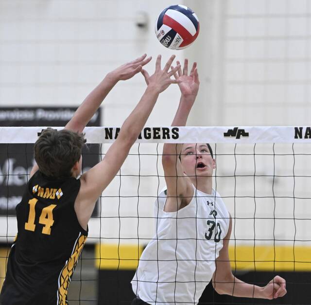 6-foot-6 freshman sparks Pine-Richland boys volleyball