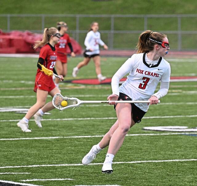 Fox Chapel senior reaches milestone, helps girls lacrosse team come together