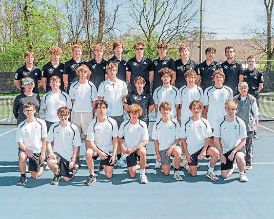 Chase Merkel, Joseph Veeck guide Quaker Valley boys tennis to solid season