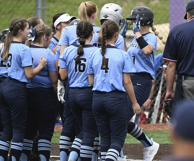 Burrell softball team handles Mt. Pleasant in first round