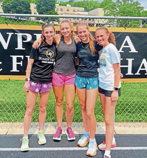 Going the distance: Quaker Valley’s success continues in 3,200 relay