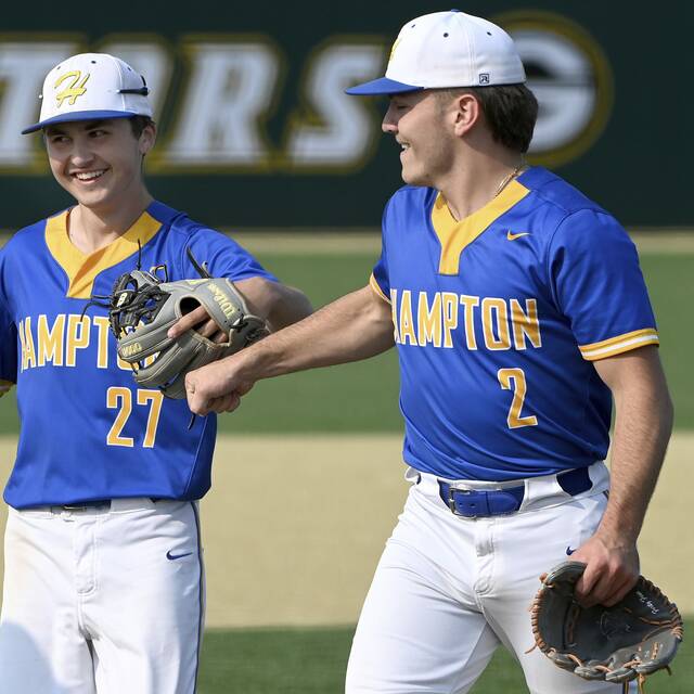 Hampton baseball season punctuated by playoff win