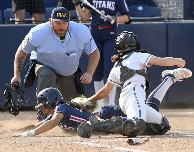 Shaler softball falls in state finals on 9th-inning play at the plate
