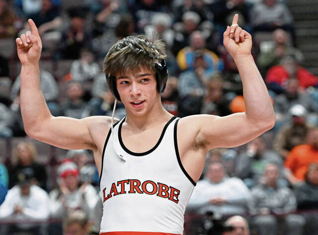 Latrobe wrestling champ Vinny Kilkeary selected Tribune-Review Westmoreland Boys Athlete of the Year