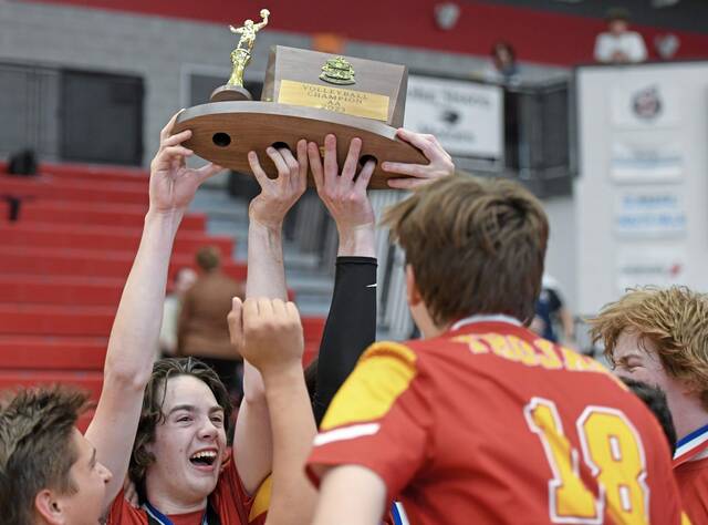 Luke Ball shows heart during North Catholic boys volleyball team’s championship run