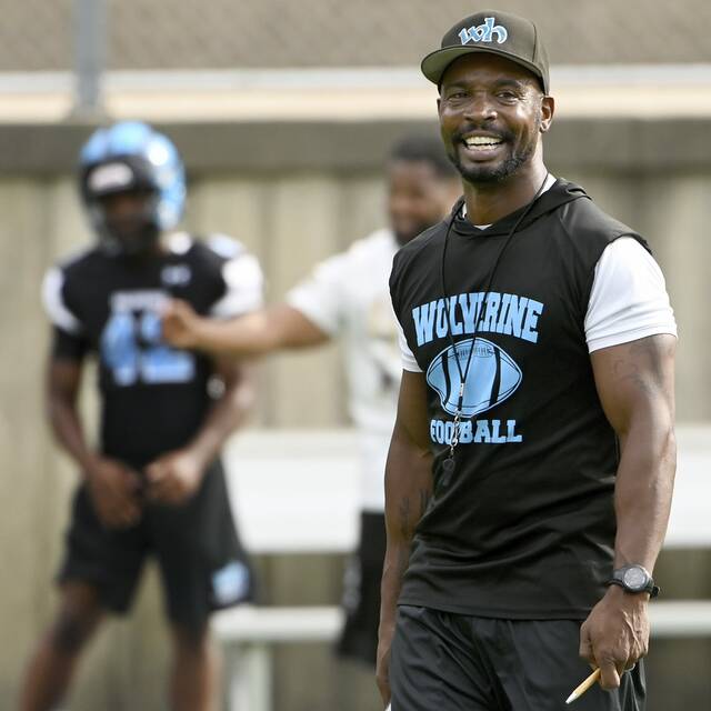 New Woodland Hills coach expects big, athletic line to pave way to success