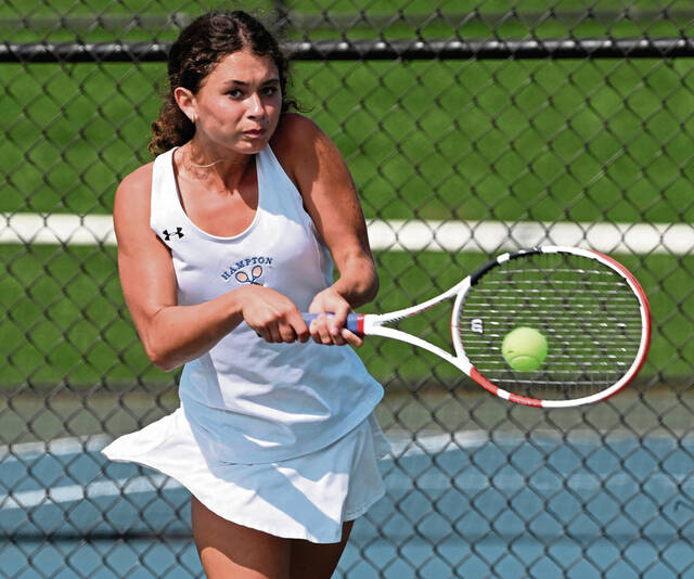 Hampton girls tennis ready to fight for playoff berth