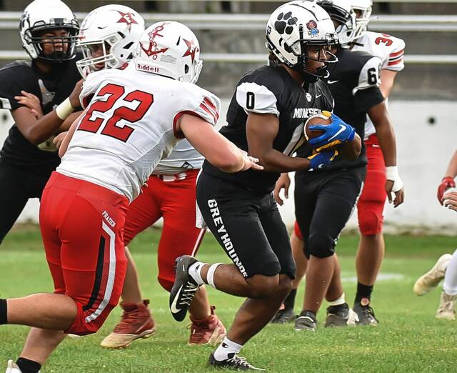 Monessen football team rights ship, beats Frazier