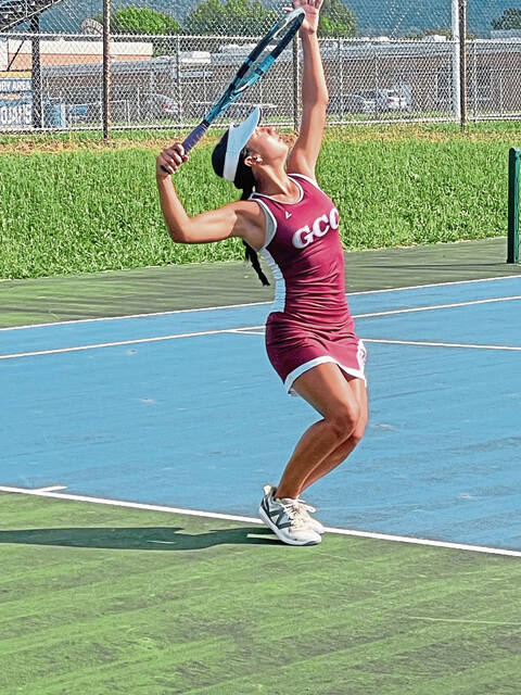 Greensburg Central Catholic’s Sasha Hoffman excels on, off tennis court