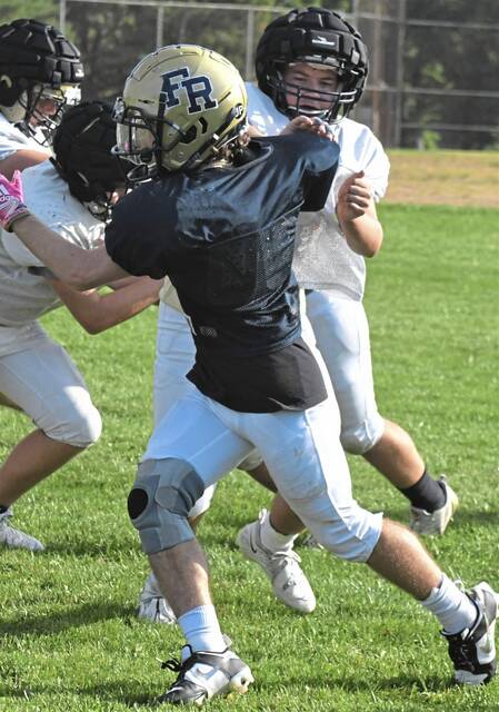 Size disadvantage not a problem for Franklin Regional nose guard Jude Gentile