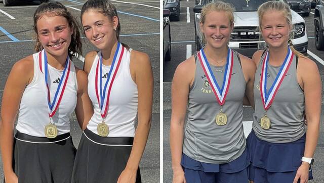 Knoch sisters, Bethel Park duo claim WPIAL girls tennis doubles titles