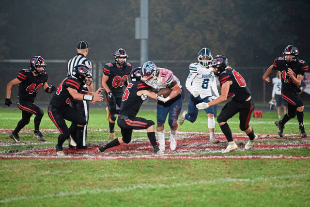 Burrell runs past Ligonier Valley for conference victory