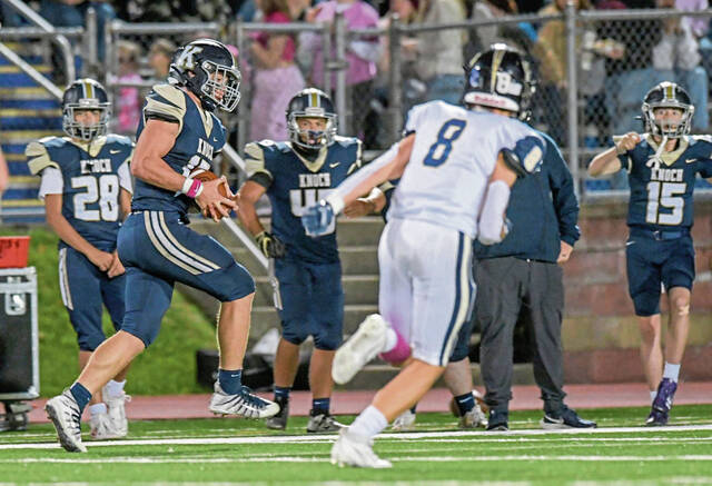 Knoch shuts out rival Freeport, improves to 7-1