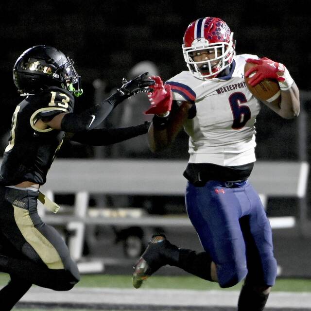 Bruising McKeesport running back Spell spells trouble for Gateway