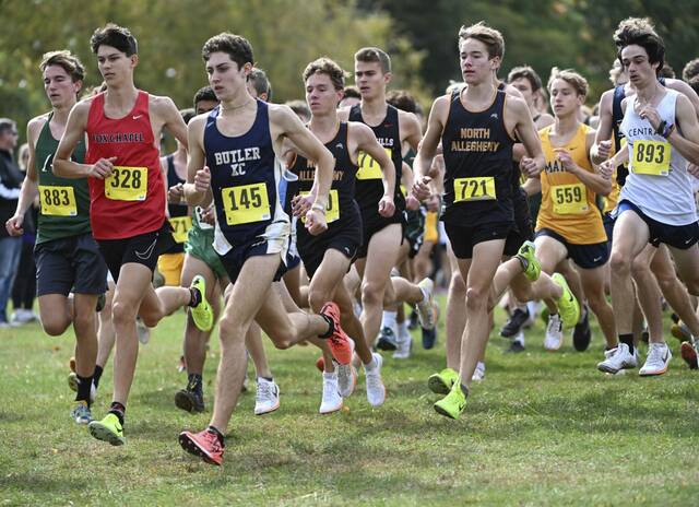 Butler’s Griffith sets event record in winning Tri-State cross country title