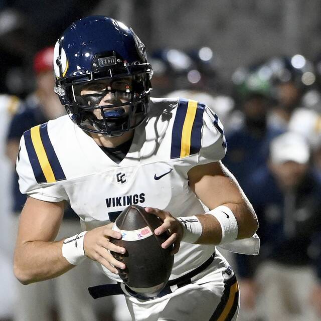 WPIAL Class 6A football roundup: Payton Wehner leads No. 1 Central Catholic past Seneca Valley