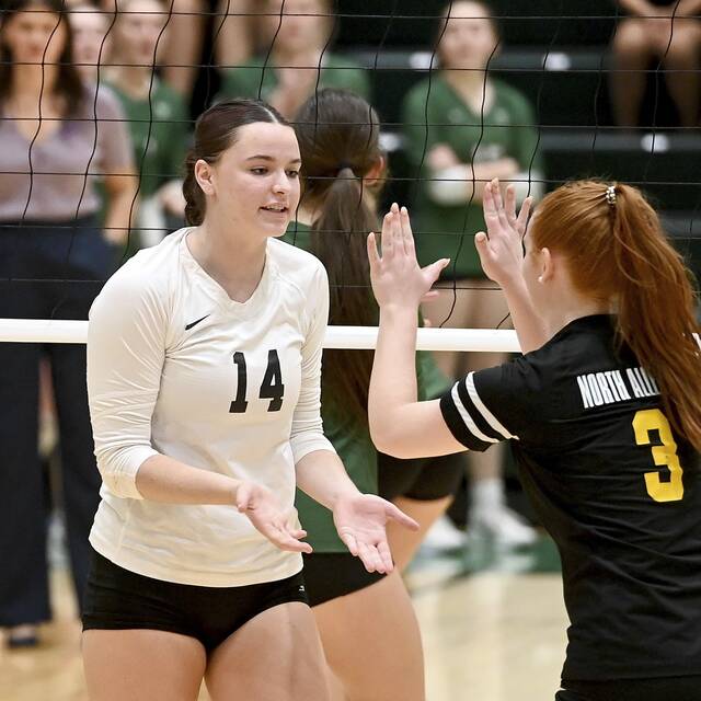 North Allegheny answers challenge from Pine-Richland, rolls into WPIAL volleyball finals
