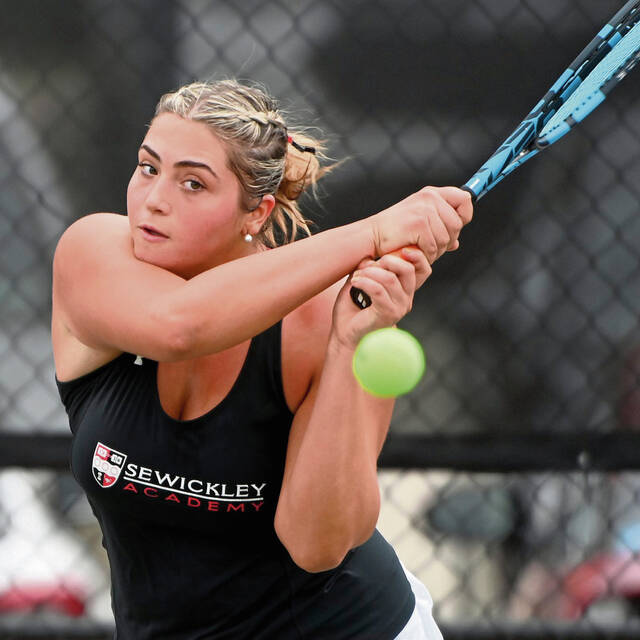 Sewickley Academy girls tennis season highlighted by section title, state playoff berth