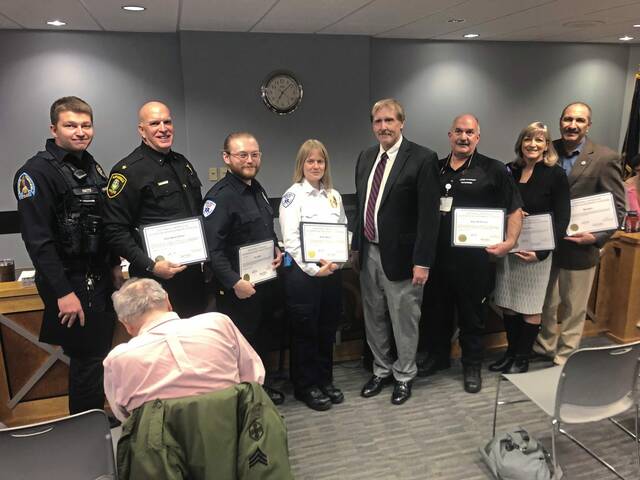 First responders honored for saving Fox Chapel man’s life