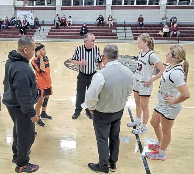Greensburg Central Catholic girls right ship vs. Clairton