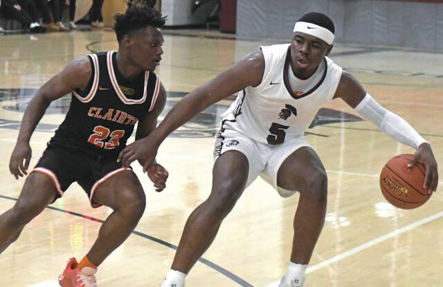 Greensburg Central Catholic runs past Clairton in section play