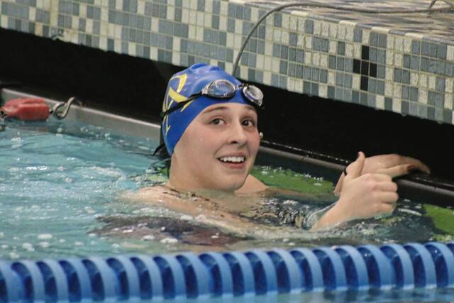 Harnessing their mental power, Derry girls swim team off to blazing start