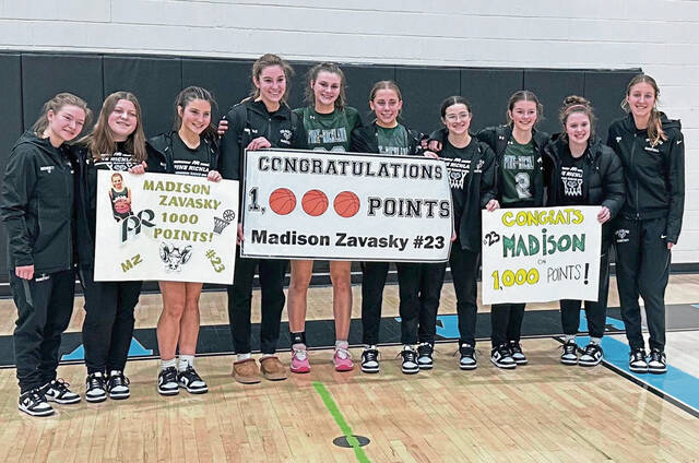 Pine-Richland notebook: Madison Zavasky hits 1,000-point mark