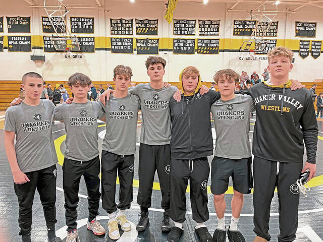 Deep Quaker Valley wrestling lineup racking up wins