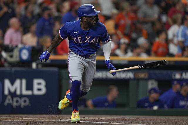 Rangers still have no agreement with ALCS MVP Adolis García after signing Robertson,  Jankowski