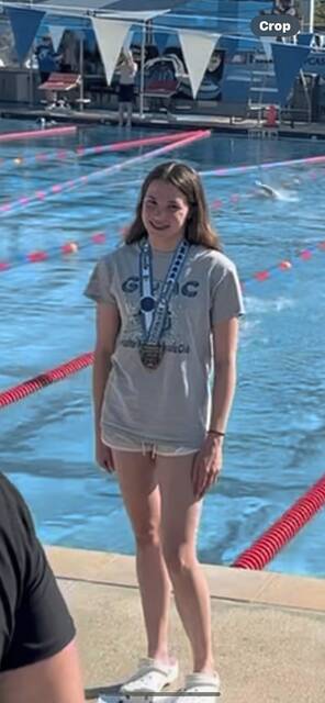 Nothing slows Serra Catholic freshman, even her school’s lack of a swim team