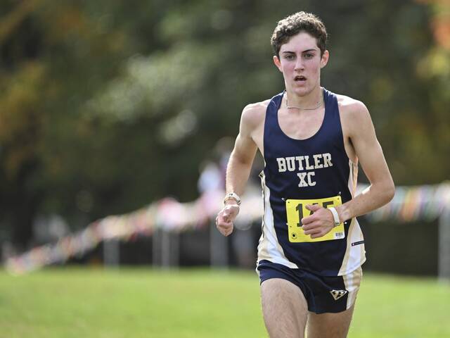 Nearly a national record holder, Butler’s Drew Griffith running the best he ever has