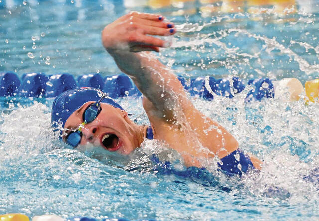 3rd straight WPIAL team swimming title within grasp of Mt. Pleasant girls