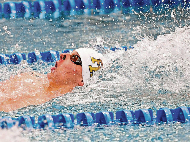 Franklin Regional’s Holden Thomas, Mt. Pleasant pair earn WPIAL swimming titles