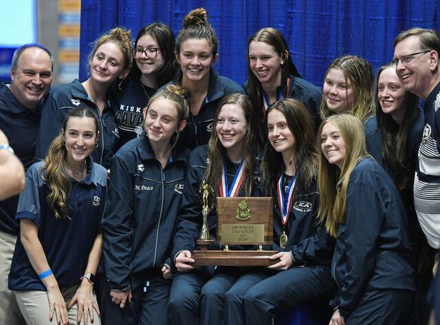 Kiski Area girls capture WPIAL team swimming title