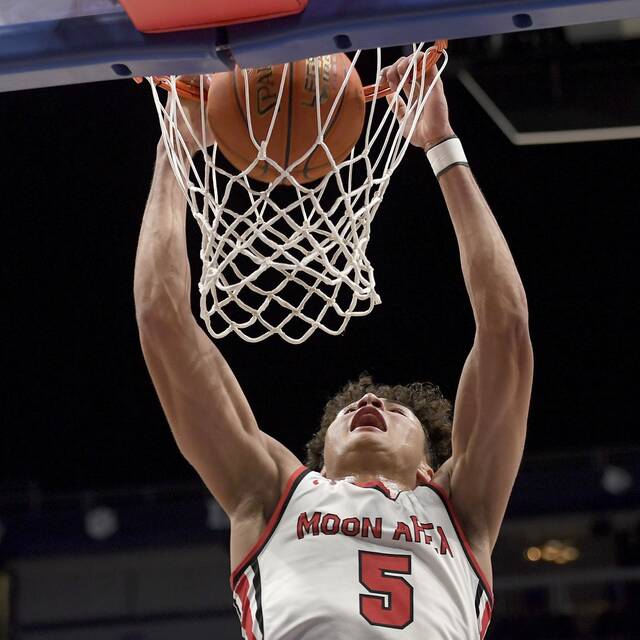 Moon rallies past Franklin Regional to secure 5th WPIAL boys basketball title
