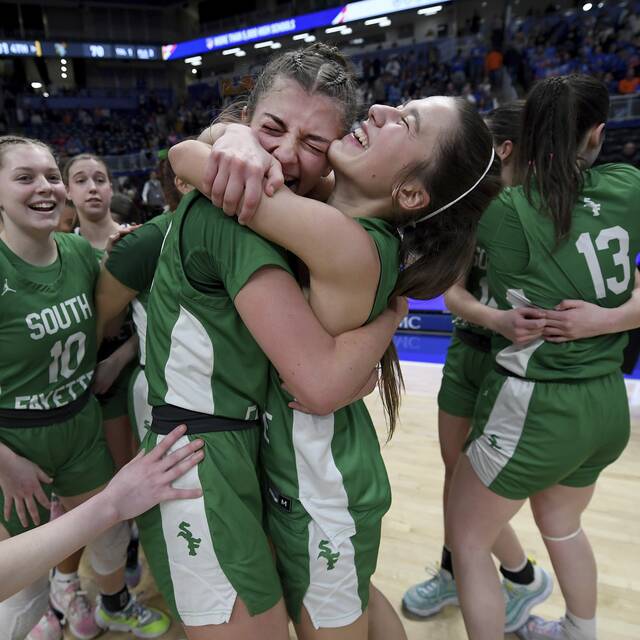 South Fayette beats Armstrong to complete 3-peat in WPIAL Class 5A<span class="headline-video">Video <i class="fa-solid fa-circle-play"></i></span>