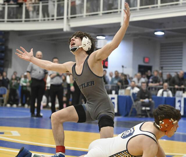 Butler’s Santino Sloboda stuns top-ranked wrestler to win WPIAL Class 3A crown