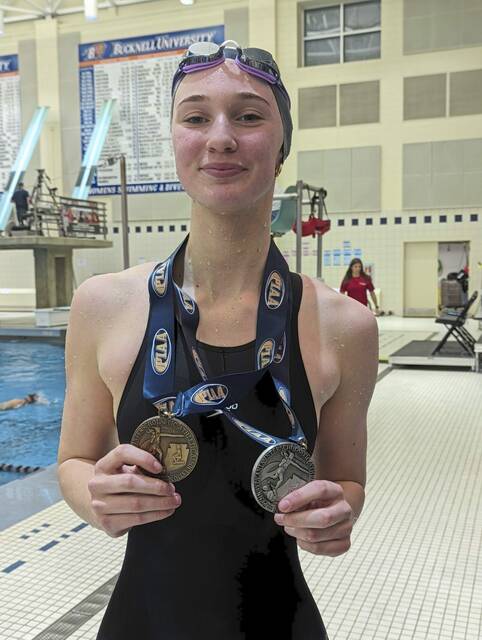 Mt. Lebanon’s Sylvia Roy leads medal-winning WPIAL contingent at PIAA swim meet
