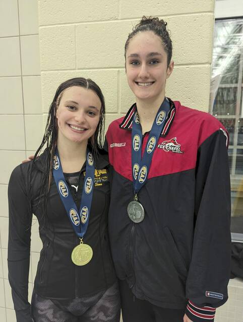 Fox Chapel junior’s best time good for 2nd to North Allegheny star at PIAA swim meet
