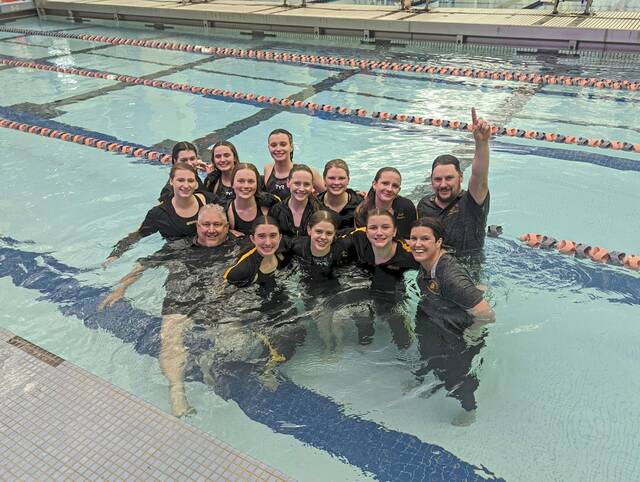 With brilliant final session, North Allegheny girls  win back-to-back PIAA team titles