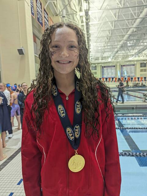 Mt. Pleasant adds 6 state swimming gold medals to trophy case