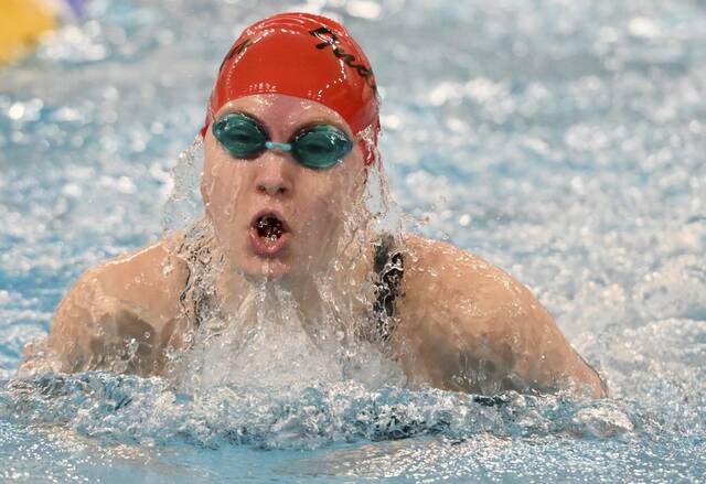 5 WPIAL swimmers, 2 relays to go for PIAA Class 2A gold as top seeds after Day 2 prelims